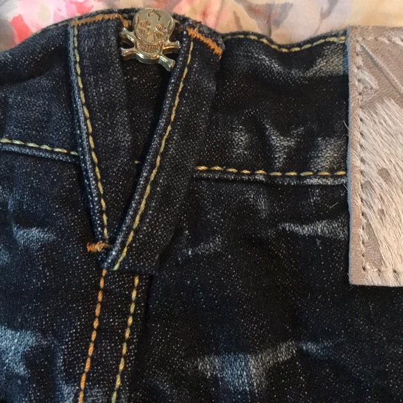 Men’s nwot Stash House jeans designer embellished - Picture 3 of 8